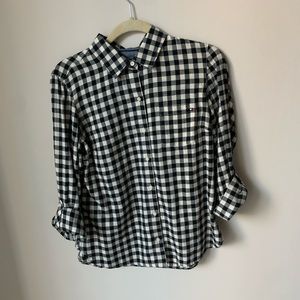 TOMMY HILFIGER GINGHAM BUTTON DOWN